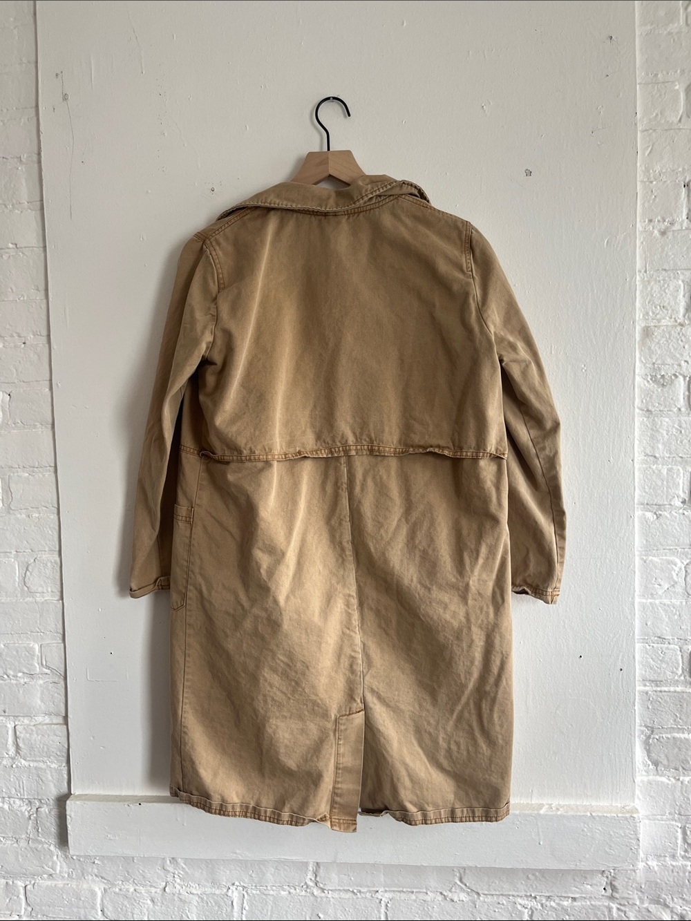 mo:vint Beige Trench coat - Picture 6 of 6